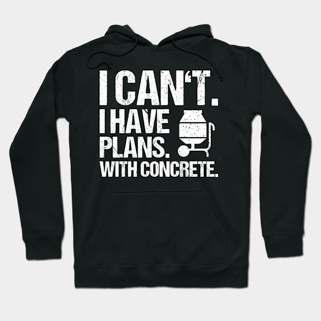 Concrete Worker Concreter Concrete Builder Hoodie by Krautshirts